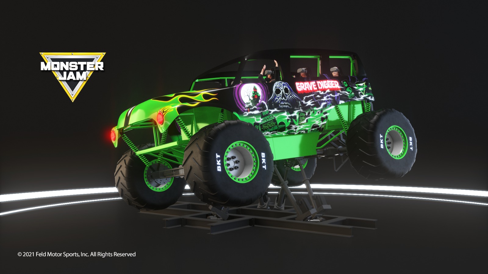 Grave Digger Ride On Monster Truck Monster Jam Grave Digger Monster Truck Giant Truck Dof Dof