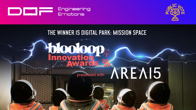 Another Award to Digital Park: Mission Space…